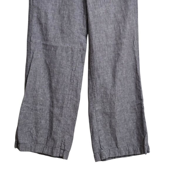 Pilcro And The Letterpress Low Rise Wide Leg Linen Blend Pants Sz 4 - Picture 5 of 11